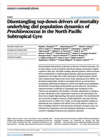 Disentangling top-down drivers of mortality underlying diel population dynamics of Prochlorococcus in the North Pacific Subtropical Gyre