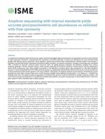 Amplicon sequencing with internal standards yields accurate picocyanobacteria cell abundances as validated with flow cytometry