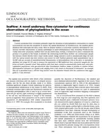 Seaflow: A novel underway flow-cytometer for continuous observations of phytoplankton in the ocean